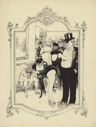 Karikatur aus Memoires d